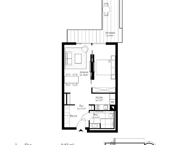 White Pearl 0.09 Lägenhet *